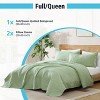 HLC.ME Lorenzo - 3 Piece Quilt Set, Lightweight Bedspread Coverlet Set - 3 of 4