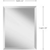 Generation Lighting Infinity 28" High Rectangular Wall Mirror - 2 of 2