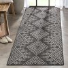 Well Woven Cascade Indoor OutdoorFlat Weave Pile Diamond Medallion Area Rug - 2 of 4