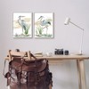 Stupell Industries Herons on Marsh Shore Black Framed Giclee Art (Set of 2) - 2 of 4