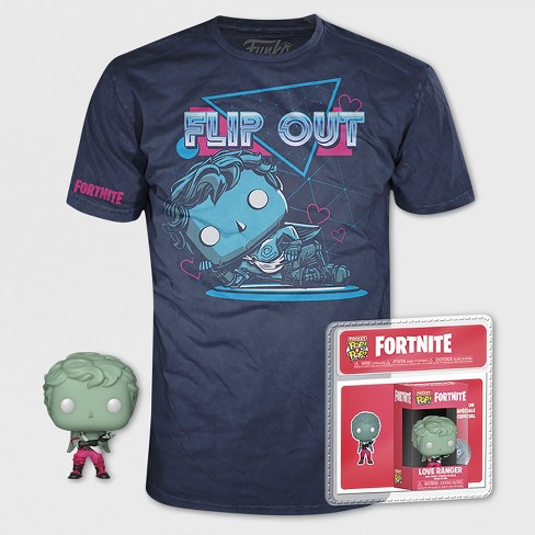 Kids Funko Pop Fortnite Love Ranger Short Sleeve T Shirt Navy - kids funko pop fortnite love ranger short sleeve t shirt navy