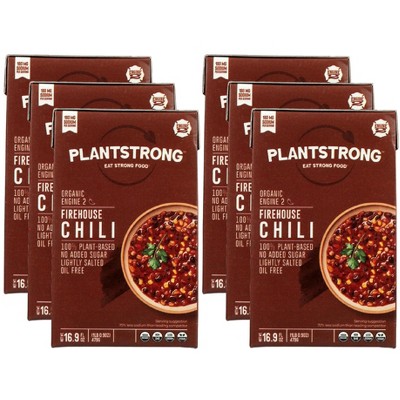 Plantstrong Organic Firehouse Chili - Case of 6/16.9 oz