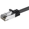 Monoprice Cat8 26AWG S/FTP Ethernet Network Cable - 2 Feet - Black, 2GHz, 40Gbps, 3dB Headroom, Pure Bare Copper, PVC - Entegrade Series - 4 of 4