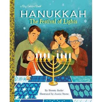 Hanukkah - (Big Golden Book) by Bonnie Bader (Hardcover)
