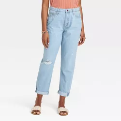 Denizen® From Levi's® Women's Mid-rise Cropped Boyfriend Jeans : Target