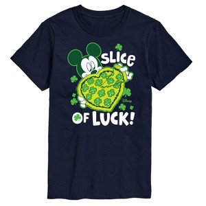 Men's - Disney - Slice Of Luck Short Sleeve Graphic T-Shirt - 1 of 4