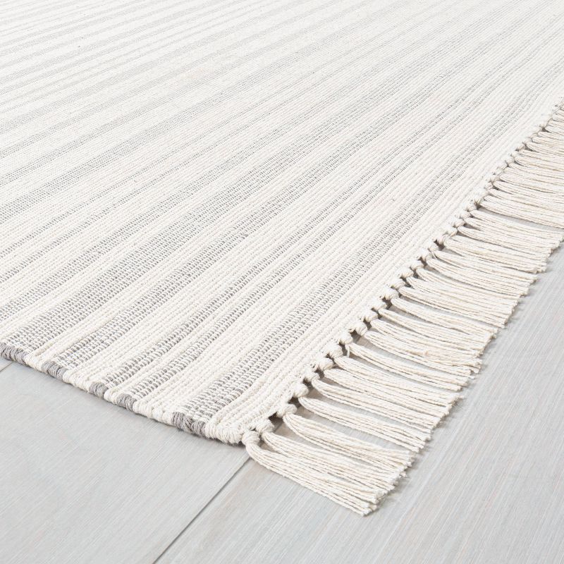 Stripe with Fringe Area Rug - Hearth & Hand&#153; with Magnolia, 3 of 12