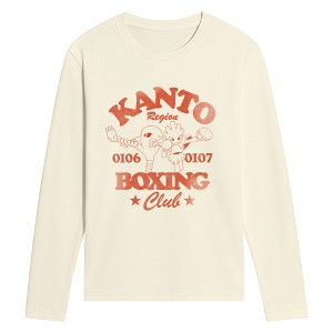 Men's Pokémon Kanto Boxing Club Long Sleeve Graphic T-Shirt