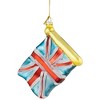Northlight 3.5" Union Jack Flag Glass Christmas Ornament - 4 of 4
