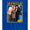 Men's Seinfeld Group Square Short Sleeve Graphic T-Shirt - Royal Blue - Medium - 2 of 4