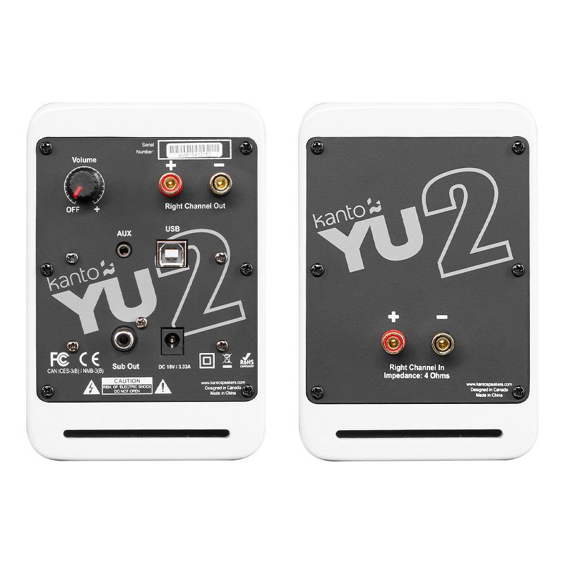 Kanto YU2 Powered Desktop Speakers - Pair, 3 of 16