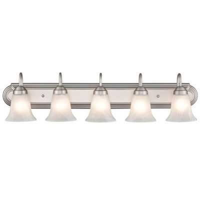 Millennium Lighting 5 - Light Vanity in  Satin Nickel