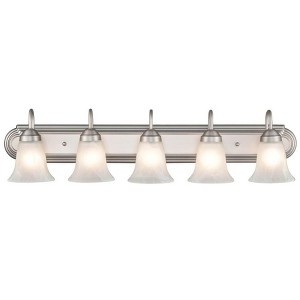Millennium Lighting 5 - Light Vanity in  Satin Nickel - 1 of 2