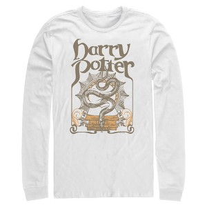 Mens Harry Potter Snake Symbol Long Sleeve Shirt - 1 of 4