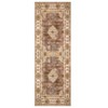 Area Rugs: Washable Non-Slip Vintage Boho Carpet, Soft Low Pile Foldable Stain Resistant Rug for Living Room, Bedroom, Home, Dining Room - 3 of 4