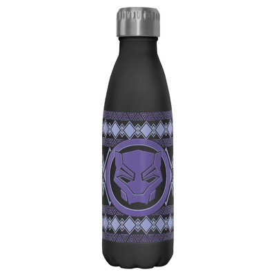 Marvel Black Panther King T'Challa Gig Water Bottle - WHITE