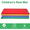 JOYMOR Upgrade 2-Inch Thick Hanging Rest Mat, 5-Pack Daycare and Preschool Portable Toddler Mat, Nap Mat with Name Tag Holder, Sleeping Floor Mat - 2 of 4
