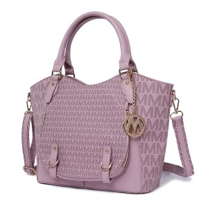 MKF Collection Talula Signature Printed Vegan Leather Women’s Satchel Bag by Mia K - 1 of 4