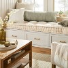 16"x42" Washed Loop Stripe Lumbar Bed Pillow  - Hearth & Hand™ with Magnolia - 2 of 4
