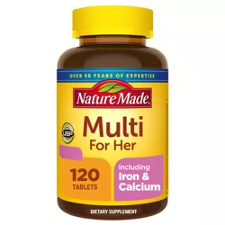 Nature Made Women's Multivitamin Tablets - 120ct
