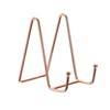 Unique Bargains Iron Durable Rounded Corner Book Decorative Easels or Stands 3 Pcs - 4 of 4