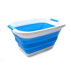 SAMMART 25L (6.6 gallon) Collapsible Laundry Basket/Tub - Water capacity: 19L (5 gallon) - 1 of 4