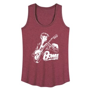Women's - David Bowie - Bowie Punk Graphic Racerback Tank - 1 of 4