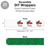 Big Dot of Happiness Merry Little Christmas Tree - Red Truck and Car Christmas Party Favors and Cupcake Kit - Fabulous Favor Party Pack - 100 Pieces - 3 of 4