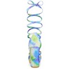 Allegra K Women's Opened Toe Tie Dye Platform Chunky Heel Lace Up Sandals - 3 of 4