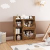 5-Cubby Kids Bookshelf and Bookcase for Storage Books and Toys - 3 of 4