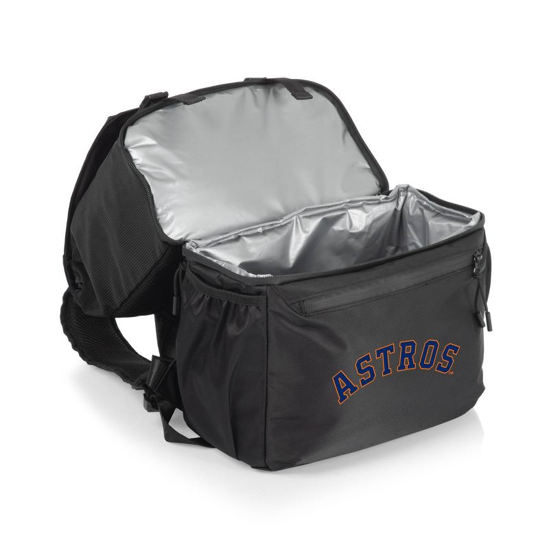 MLB Houston Astros Tarana Backpack Soft Cooler - Carbon Black, 2 of 6