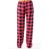 Just Love Womens Buffalo Plaid Knit Jersey Pajama Pants Buffalo Check - image 3 of 3