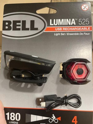 Bell lumina 2.0 usb sales rechargeable bike led light set