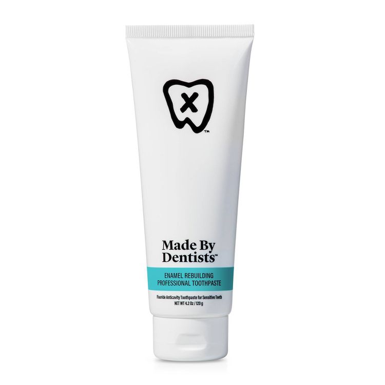 Made By Dentists Enamel Rebuilding Toothpaste - Fluoride Anticavity Toothpaste - Fresh Mint Flavor - 4.2 oz, 1 of 5
