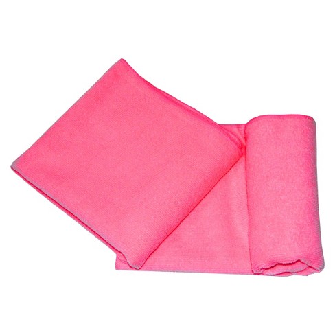 Pink Checkered Geometry Mini Towel : Target