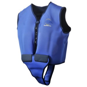 Konfidence Adult Learn to Swim Buoyancy Jacket in Blue - 1 of 4