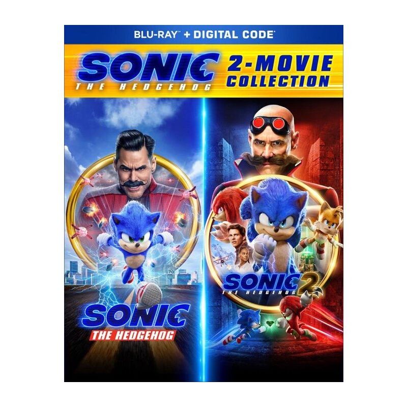 Sonic The Hedgehog 2 Movie Collection (Blu-ray), 1 of 2