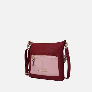 MKF Collection Nala Vegan Color-block Leather Women’s Shoulder Bag by Mia K - 1 of 4