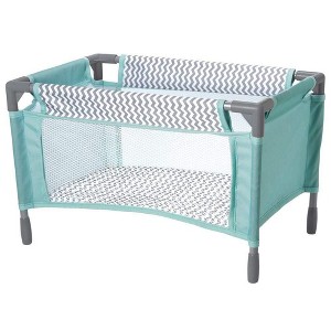 Adora Baby Doll Playpen Bed & Carry Case - Zig Zag - 1 of 2