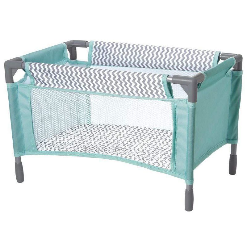Adora Baby Doll Playpen Bed & Carry Case - Zig Zag, 1 of 3