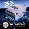 HTUTWOO Airpods Pro 3rd Automatic Opening Protective Case Full-Body Protective with Built-in Magnets and Carabiner - 4 of 4
