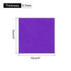 Unique Bargains Polyester Soft Home Handcrafts Project DIY Felt Fabric Sheets 42 Pcs - 2 of 4