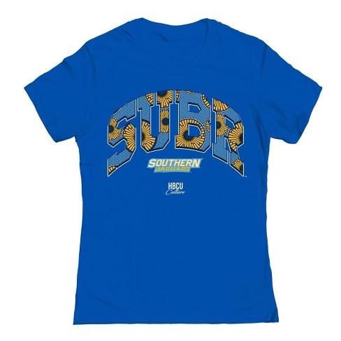 HBCU Culture Shop NCAA Women's Southern University Jaguars Navy T