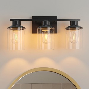 Dovelina Metal Frame Glass Shade Vanity Mirror Lights Wall Light - 1 of 4