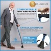 Hachikiko Maximum Grip Walking Cane for Seniors-Stable Anti-Slip Walking Aid with V-TECH Handgrip, Crossbow Design & All-Terrain Tip - 4 of 4