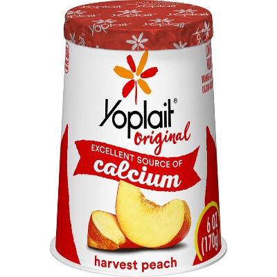 Yoplait Original Harvest Peach Yogurt - 6oz