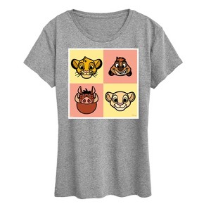 Women's - Disney - The Lion King Short Sleeve Graphic T-Shirt - 1 of 4