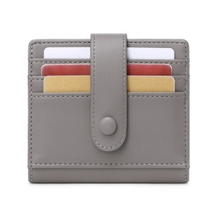 BEAFUP RFID Blocking Women's Wallet - PU Leather Slim Card Holder with 14 Card Slots & 1 Bill Compartment for Travel, Daily Use - 1 of 4