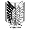 Juniors Attack on Titan Classic Scout Regiment Logo T Shirt - 2 of 4