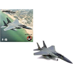 McDonnell Douglas F-15A Eagle Aircraft "Spittin Kittens, Minot AFB" (1985) US Air Force 1/100 Diecast Model - 1 of 4